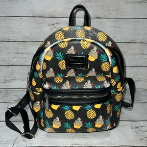 Loungefly x Disneyland Dole Whip Pineapple Swirl Backpack RARE